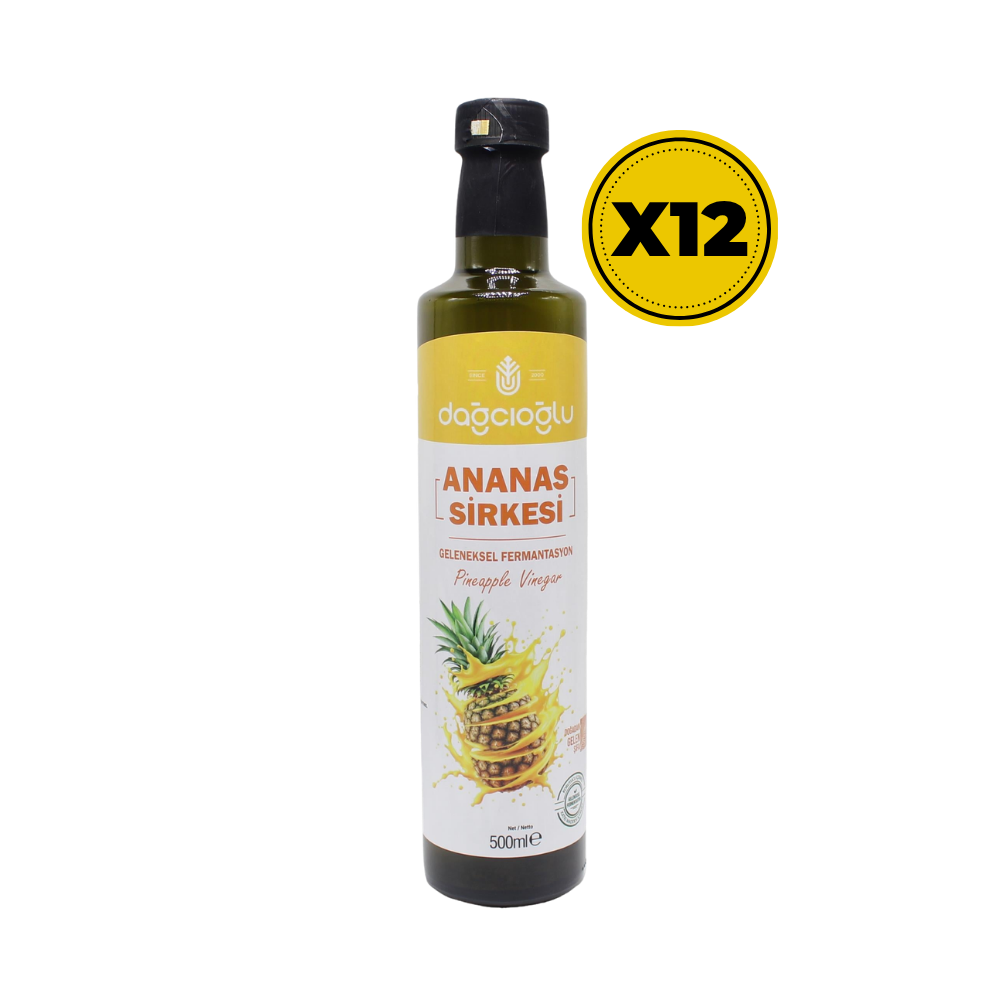 STKYOR0008 Ananas Sirkesi 500 ml. (1 Koli - 12 Adet) - Görsel 1